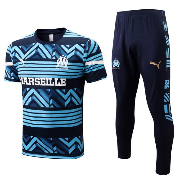 Camiseta Marsella Conjunto Completo 2022/23 Azul